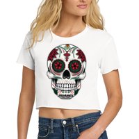 Daniel SuáRez Skull 99 Crop Top