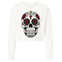 Daniel SuáRez Skull 99 Cropped Pullover Crew