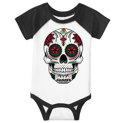 Daniel SuáRez Skull 99 Infant Baby Jersey Bodysuit
