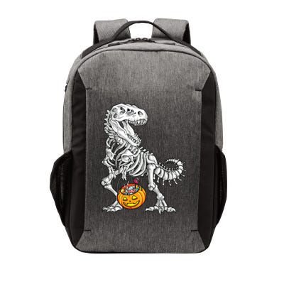 Dinosaur Skeleton T Rex Scary Halloween Boy Kids Vector Backpack