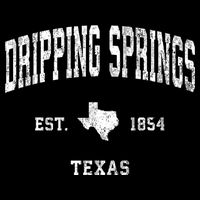 Dripping Springs Texas Tx Vintage Established Athletic Sports Design Backpack