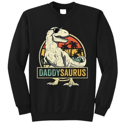 Daddy Saurus T Rex Dinosaur Daddysaurus Family Matching Sweatshirt