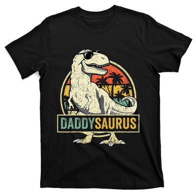 Daddy Saurus T Rex Dinosaur Daddysaurus Family Matching T-Shirt