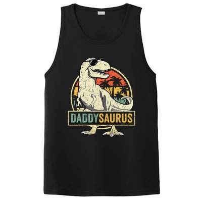 Daddy Saurus T Rex Dinosaur Daddysaurus Family Matching PosiCharge Competitor Tank