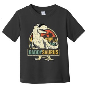 Daddy Saurus T Rex Dinosaur Daddysaurus Family Matching Toddler T-Shirt