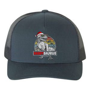 Daddy Saurus T Rex Dinosaur Christmas Family Matching Xmas Funny Gift Yupoong Adult 5-Panel Trucker Hat