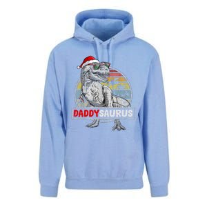 Daddy Saurus T Rex Dinosaur Christmas Family Matching Xmas Funny Gift Unisex Surf Hoodie