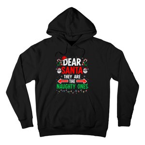 Dear Santa They Naughty Ones Christmas Xmas Hoodie