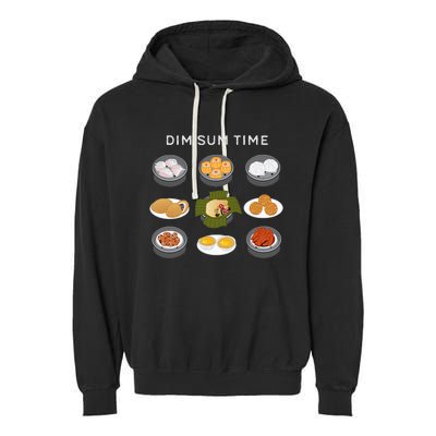 Dim Sum Time Garment-Dyed Fleece Hoodie