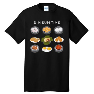 Dim Sum Time Tall T-Shirt