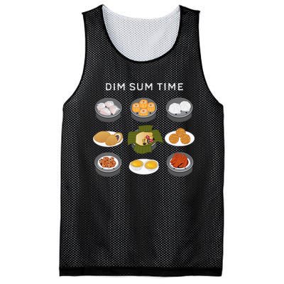 Dim Sum Time Mesh Reversible Basketball Jersey Tank