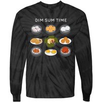 Dim Sum Time Tie-Dye Long Sleeve Shirt