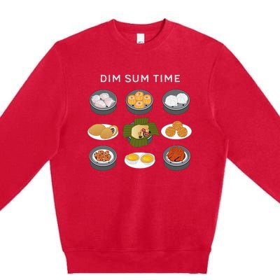 Dim Sum Time Premium Crewneck Sweatshirt