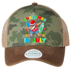 Dabbing Santa T Christmas In July Hawaiian Xmas Legacy Tie Dye Trucker Hat