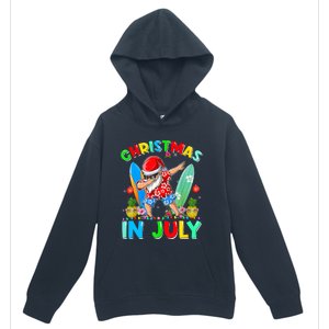 Dabbing Santa T Christmas In July Hawaiian Xmas Urban Pullover Hoodie