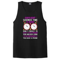 Daylight Savings Time Funny PosiCharge Competitor Tank