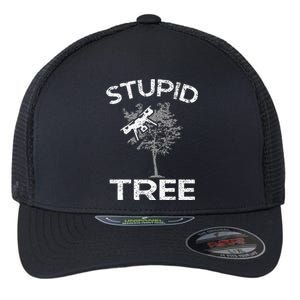 Drones Stupid Tree Rc Drone Pilot Quadcopter Fpv Flexfit Unipanel Trucker Cap