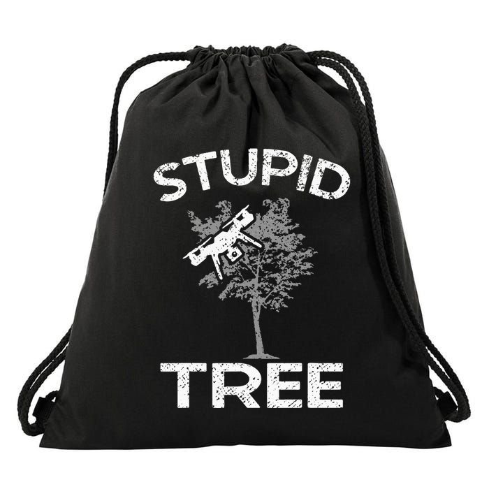 Drones Stupid Tree Rc Drone Pilot Quadcopter Fpv Drawstring Bag