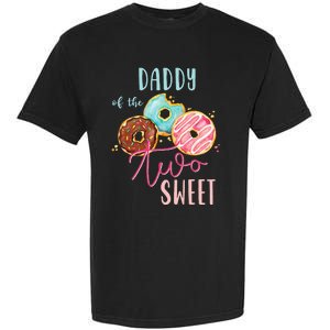 Daddy Sweet Two Donut Birthday Party Theme Girl Garment-Dyed Heavyweight T-Shirt