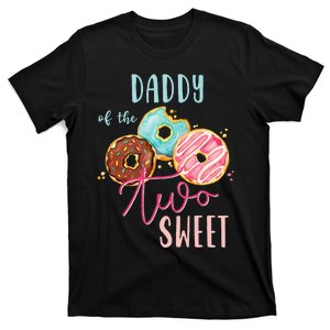 Daddy Sweet Two Donut Birthday Party Theme Girl T-Shirt