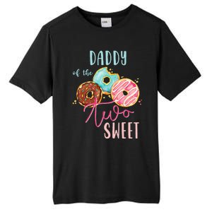 Daddy Sweet Two Donut Birthday Party Theme Girl Tall Fusion ChromaSoft Performance T-Shirt