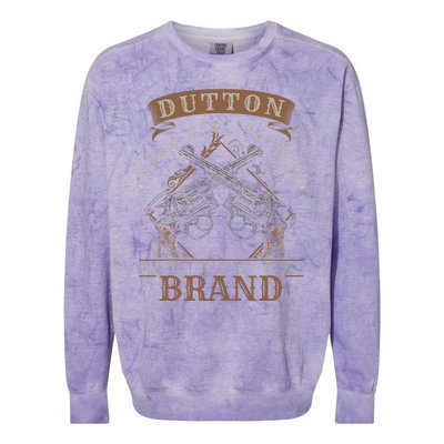 Dutton Station Tours Protect Sarcastic Saying Colorblast Crewneck Sweatshirt