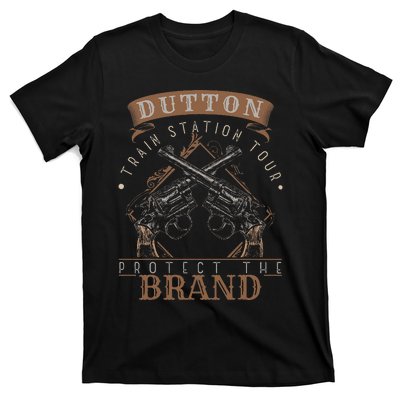 Dutton Station Tours Protect Sarcastic Saying T-Shirt