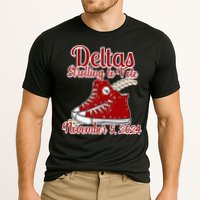 Deltas Strolling To Vote November 5 2024 Chucks And Pearls Performance Shirt