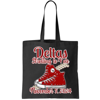 Deltas Strolling To Vote November 5 2024 Chucks And Pearls Bag