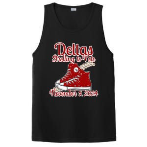 Deltas Strolling To Vote November 5 2024 Chucks And Pearls PosiCharge Competitor Tank