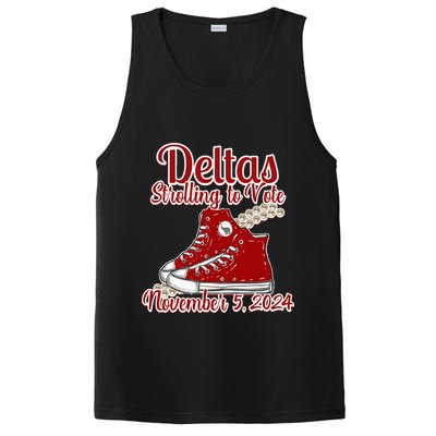 Deltas Strolling To Vote November 5 2024 Chucks And Pearls PosiCharge Competitor Tank