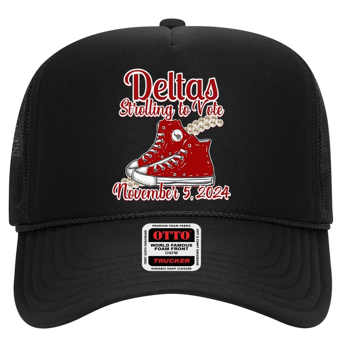 Deltas Strolling To Vote November 5 2024 Chucks And Pearls Hat