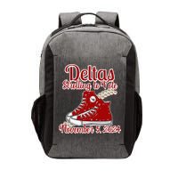 Deltas Strolling To Vote November 5 2024 Chucks And Pearls Vector Backpack