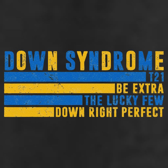 Down Syndrome T21 Be Extra The Lucky Few Down Right Perfect Cool Comfort Performance Bucket Hat