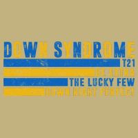 Down Syndrome T21 Be Extra The Lucky Few Down Right Perfect Cooling Performance Crew T-Shirt