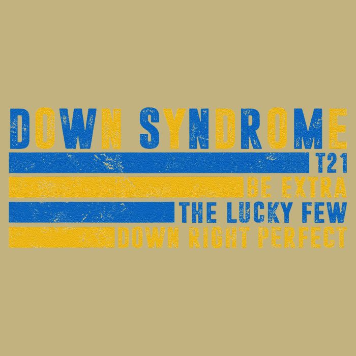 Down Syndrome T21 Be Extra The Lucky Few Down Right Perfect Cooling Performance Crew T-Shirt