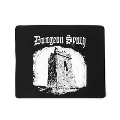 Dungeon Synth Tower Castle Dark Gothic Creepy Castle Vibe Mousepad