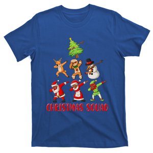 Dabbing Santa Team Christmas Crew For Black Gift T-Shirt