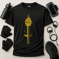 Dowser Series Tenth Anniversary Goldprinting Cooling Performance Crew T-Shirt