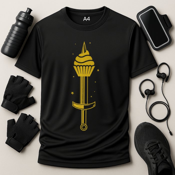 Dowser Series Tenth Anniversary Goldprinting Cooling Performance Crew T-Shirt