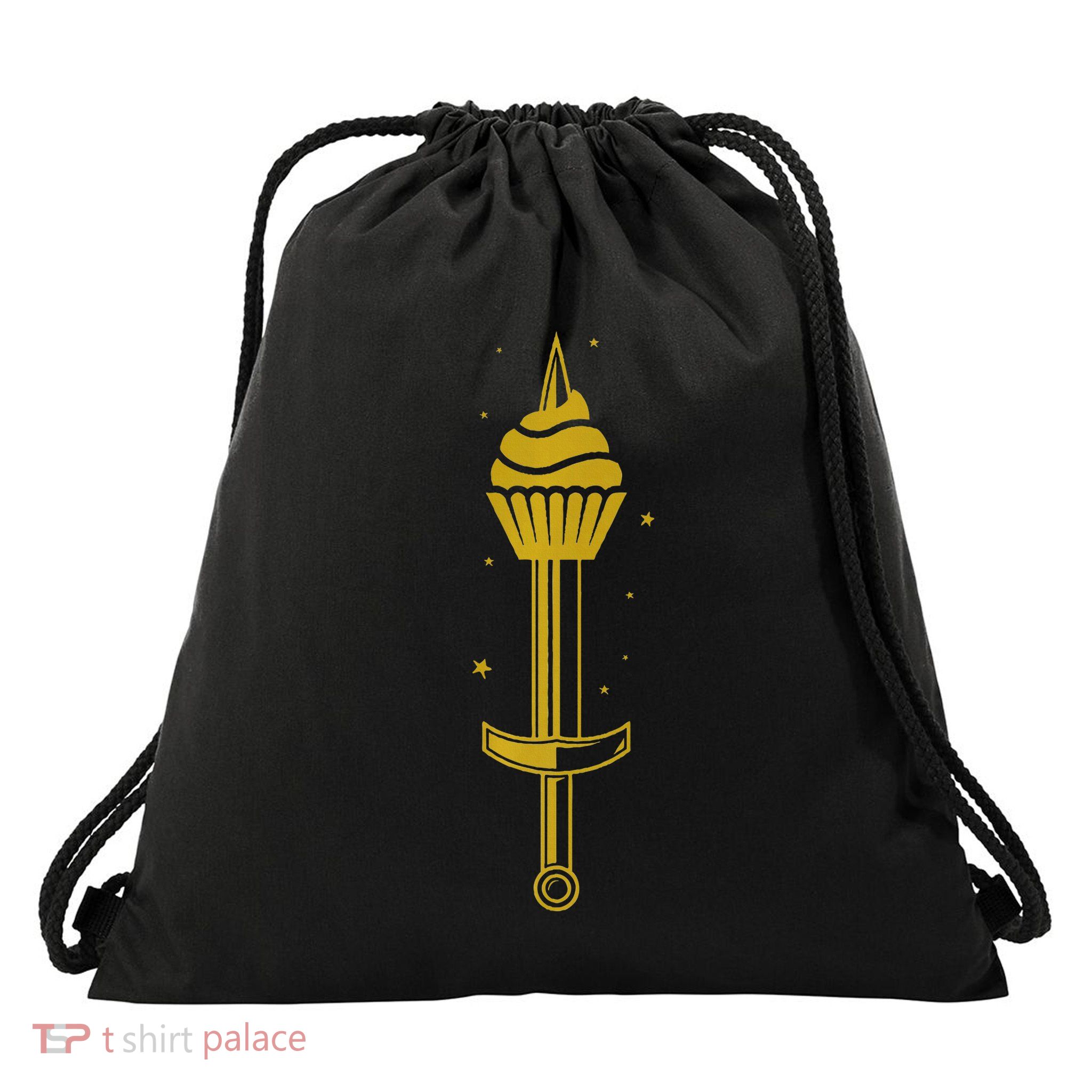 Dowser Series Tenth Anniversary Goldprinting Drawstring Bag