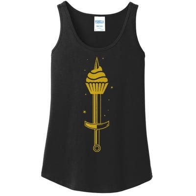 Dowser Series Tenth Anniversary Goldprinting Ladies Essential Tank