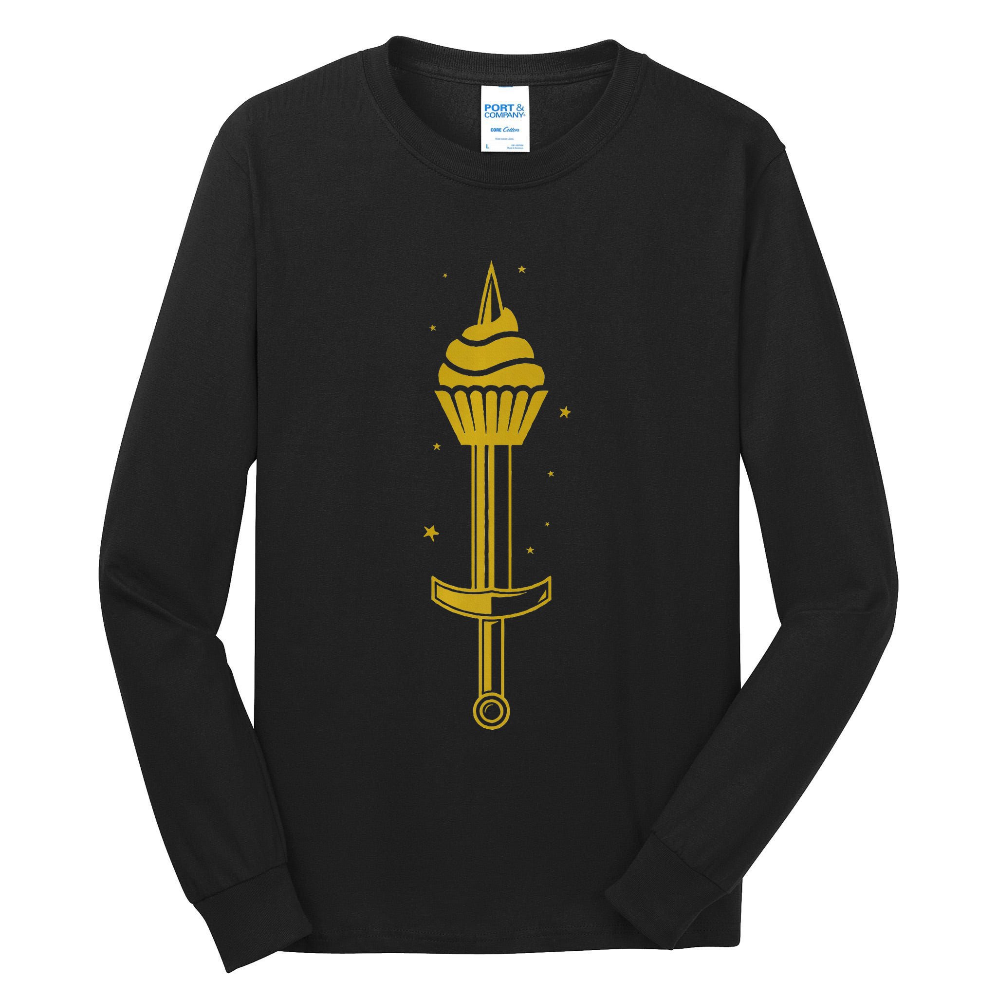 Dowser Series Tenth Anniversary Goldprinting Tall Long Sleeve T-Shirt