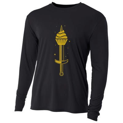 Dowser Series Tenth Anniversary Goldprinting Cooling Performance Long Sleeve Crew