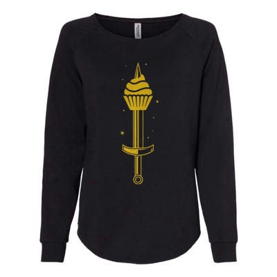 Dowser Series Tenth Anniversary Goldprinting Womens California Wash Sweatshirt