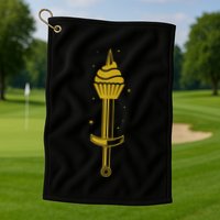 Dowser Series Tenth Anniversary Goldprinting Golf Towel