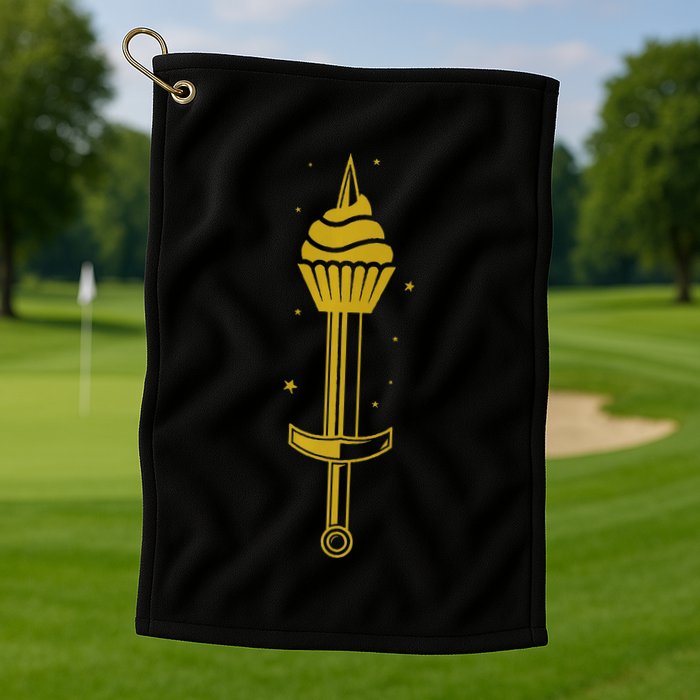 Dowser Series Tenth Anniversary Goldprinting Golf Towel
