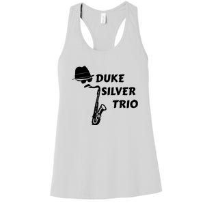 Duke Silver Trio Women's Racerback Tank