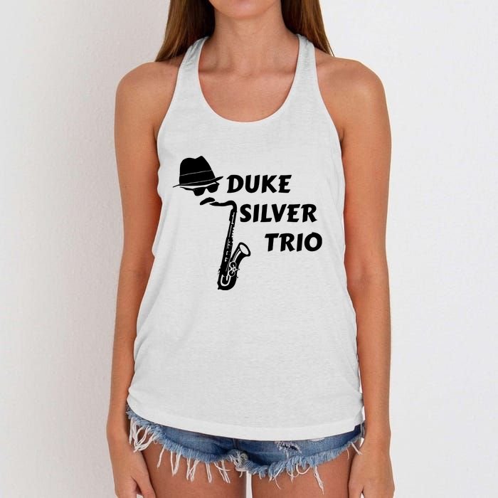 Duke Silver Trio Women's Knotted Racerback Tank