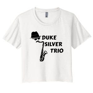 Duke Silver Trio Women's Crop Top Tee